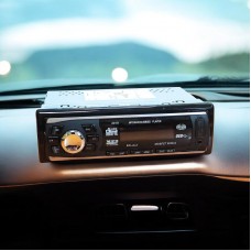 Автомагнитола 2019 MP3+FM+USB+SD+AUX 4x50W 1Din магнитола с пультом