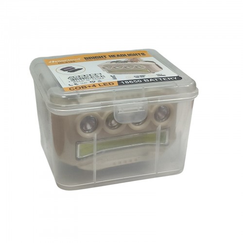 Аккумуляторный налобный фонарь с датчиком движения HC-616S (есть красный свет)