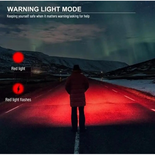 Аккумуляторный налобный фонарь с датчиком движения X-Balog K372 (есть красный свет) фонарик