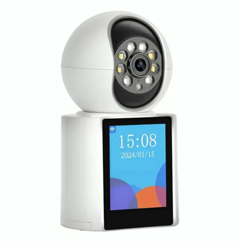 Настольная видеоняня с Wi-Fi, 3 МП, поворотная камера с двухсторонней связью и экраном ICSEE V1-20C