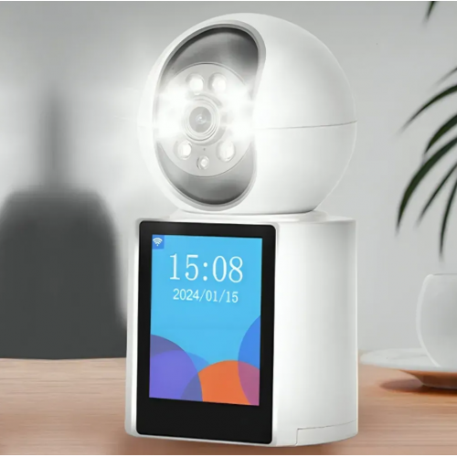 Настольная видеоняня с Wi-Fi, 3 МП, поворотная камера с двухсторонней связью и экраном ICSEE V1-20C