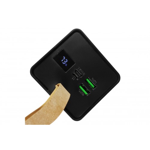 Power Bank GRUNHELM GP-50BQC портативная батарея 50000 mAh быстрая зарядка 22.5W Черный