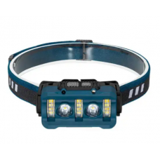 Аккумуляторный налобный фонарь с датчиком движения AR-6114A Синий