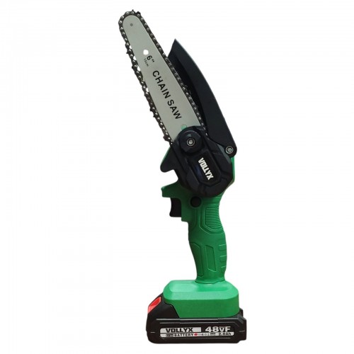 Пила аккумуляторная Бесщеточная MINI VOLLYX 2in1 2 АКБ 2 шины ( 6+4 дюйма) 2 цепи