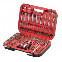 Набор инструментов 1/2" & 1/4" 110 ед. INTERTOOL ET-9108