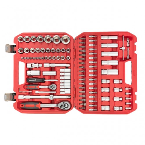 Набор инструментов 1/2" & 1/4" 110 ед. INTERTOOL ET-9108