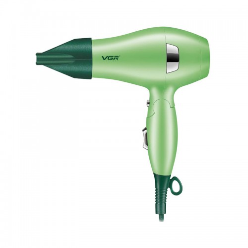 Фен складной VGR V-432 3 уровня обдува, низкий уровень шума, 1000 Вт Зелёный