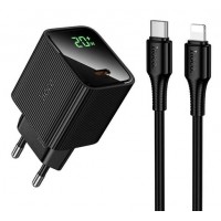 Зарядное устройство от сети HOCO CS82A PD20W 1xType-C + кабель Type-C to Lightning