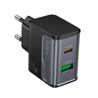 Зарядний пристрій від мережі HOCO CS71A PD20W 1Type-C/1USB Чорний