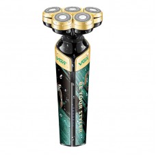 Электробритва VGR V-330 с 5-ю плавающими роторными головками, водонепроницаемая