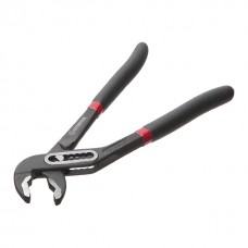 Клещи сантехнические 180 мм, кованое железо 40CrV, поливные двухслойные рукоятки, STORM INTERTOOL NT-0160
