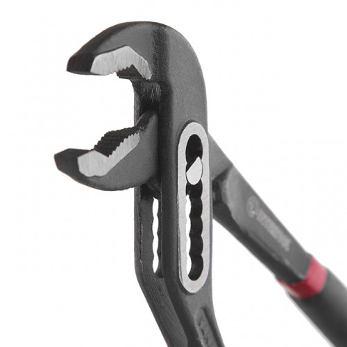 Клещи сантехнические 180 мм, кованое железо 40CrV, поливные двухслойные рукоятки, STORM INTERTOOL NT-0160