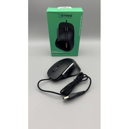 Мышь компьютерная проводная XSTRIKE XS-102 USB 7D 3600DPI мышка