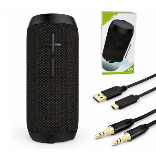 Портативная беспроводная Bluetooth колонка Hopestar P7 / 10W, Bluetooth, TWS, FM, MP3, AUX, Mic Черная