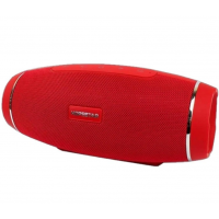 Портативная беспроводная Bluetooth колонка Hopestar H27 / 10W, Bluetooth, TWS, FM, MP3, AUX, Mic Красная