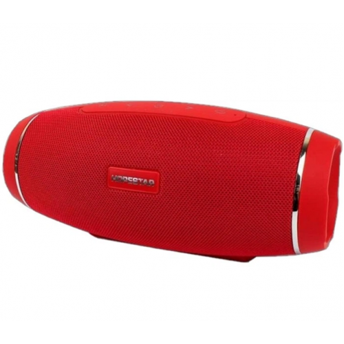 Портативная беспроводная Bluetooth колонка Hopestar H27 / 10W, Bluetooth, TWS, FM, MP3, AUX, Mic Красная