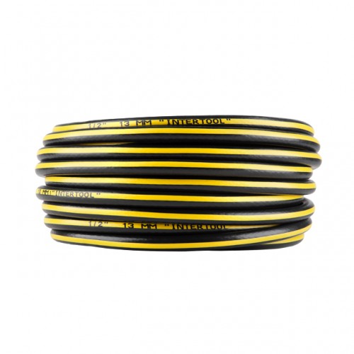 Шланг для воды 4-х слойный 1/2", 20м, армированный, PVC INTERTOOL GE-4103