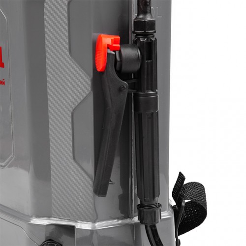 Опрыскиватель аккумуляторный ранцевой 16 л, 3.1 л/мин, батарея 12 В/8 Аг INTERTOOL DT-9016