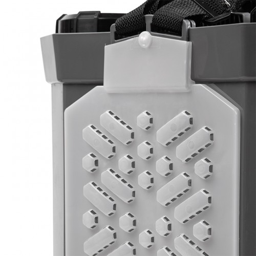 Опрыскиватель аккумуляторный ранцевой 12 л, 3.1 л/мин, батарея 12 В/8 Аг INTERTOOL DT-9012