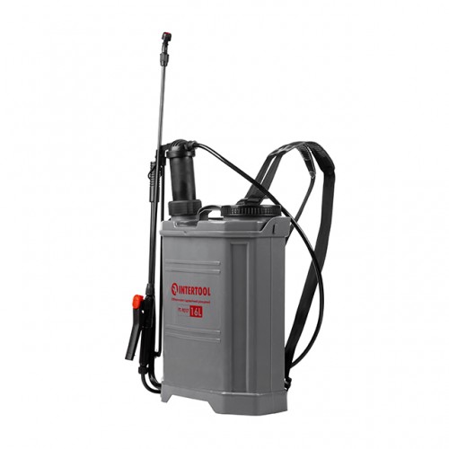 Опрыскиватель гидравлический ранцевой, 16 л. INTERTOOL FT-9017