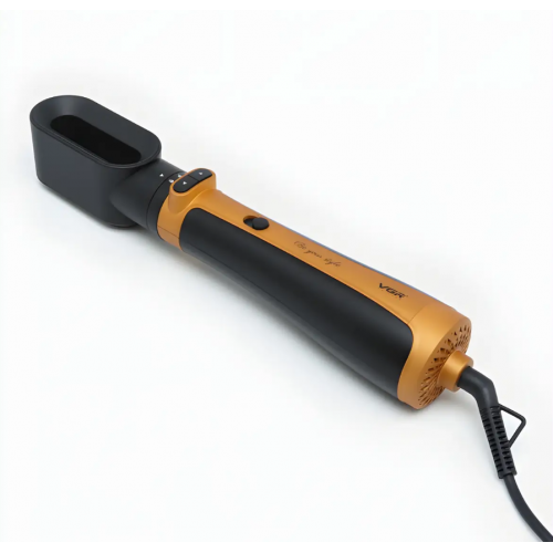 Фен-щетка 4в1 для укладки волос с ионизацией и вращающимися насадками VGR V-495