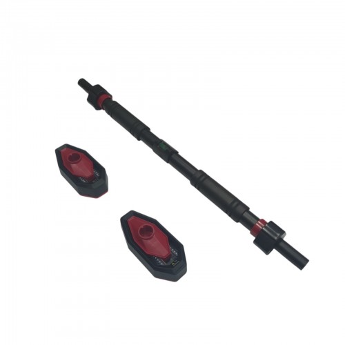 Турник раздвижной для подтягивания в дверной проём, с уровнем, диапазон хода 65-100 см для дома