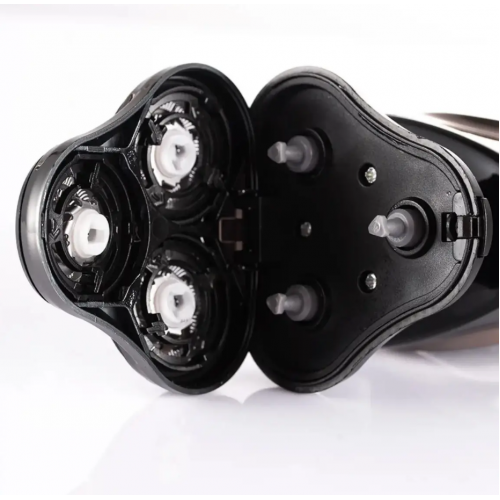 Аккумуляторная электробритва 3в1 RAF R.4043 с дисплеем, USB Type-C / Беспроводной триммер с дисплеем