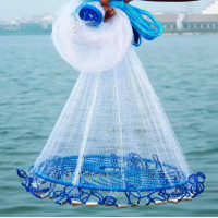 Кастинговая сетка для рыбака, Нейлоновая леска, балансировочные грузила