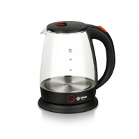 Электрочайник стеклянный 2л, 2400Вт, Bitek BT-3113 / Электрический кухонный чайник