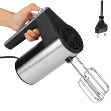 Ручной миксер для кухни на 5 скоростей Bitek BT-6629 800W Кухонный электрический миксер с подставкой