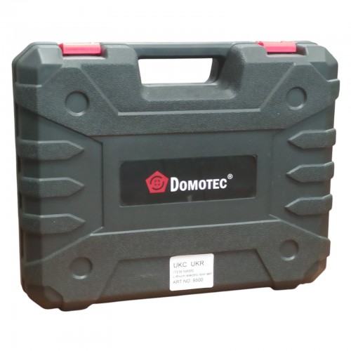 Гайковерт аккумуляторный безщеточный 2 АКБ Domotec 9500 + набор инструментов в кейсе