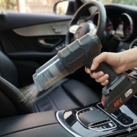 Автомобільний акумуляторний пилосос Dust collector 1 акумулятор Maxtop 9997 Чорний