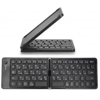 Клавиатура беспроводная bluetooth HB-028, раскладная, 67 клавиш, (Eng/Pyc), 283x95x9 мм Чёрная