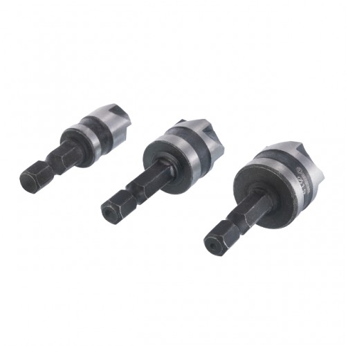 Набор зенкеров 12,16,19 мм 3шт INTERTOOL SD-5005