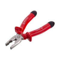 Плоскогубцы 200 мм, диэлектрические, 1000 В, CrV 6150 INTERTOOL NT-0314