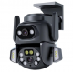 Камера наружная поворотная уличная двойная WIFI DOUL CAM Q-821 FULL-HD 4Mp Ночная сьемка Yoosee