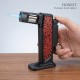 Газовая горелка Honest BCZ 484-1 с пьезоподжигом до 1300°C, для пайки и разжига Черная с Красным