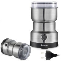 Кофемолка электрическая Domotec MS-7113, 400 Вт, 85 г, нержавеющая сталь, для кофе, орехов