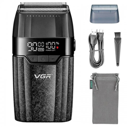 Электробритва шейвер VGR V-640S , двойное лезвие, 9000 RPM, LED​​​​​​​ дисплей