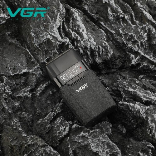 Электробритва шейвер VGR V-640S , двойное лезвие, 9000 RPM, LED​​​​​​​ дисплей