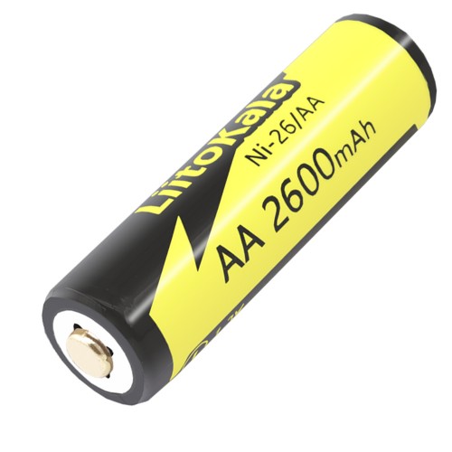 Акумулятор AA, LiitoKala Ni-26/AA, 1.2V, 2600mAh, ОРИГІНАЛ