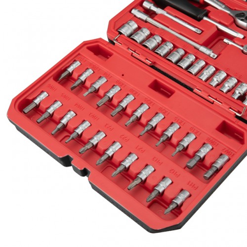 Набір інструментів 1/4" 48од INTERTOOL ET-9048 У кейсі