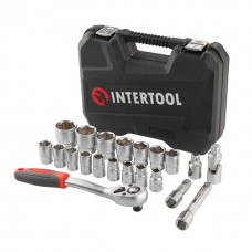 Набір інструментів 1/2" 21од INTERTOOL ET-9021 в кейсі