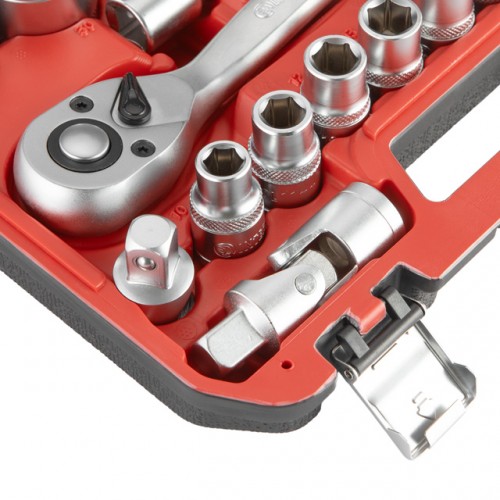 Набір інструментів 1/2" 21од INTERTOOL ET-9021 в кейсі