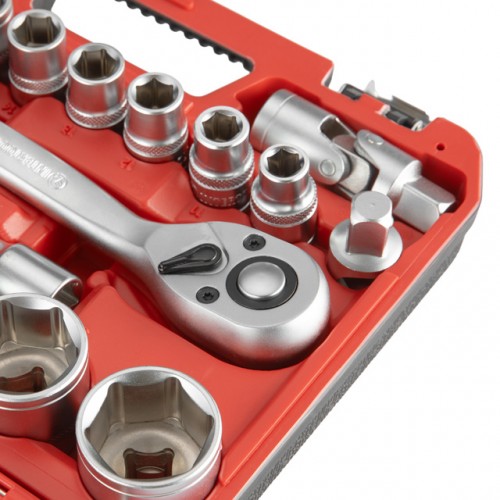Набір інструментів 1/2" 21од INTERTOOL ET-9021 в кейсі