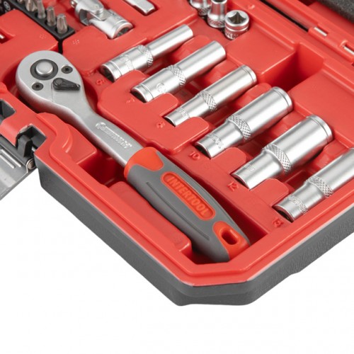 Набір інструментів 1/4" 36од INTERTOOL ET-9036 в кейсі