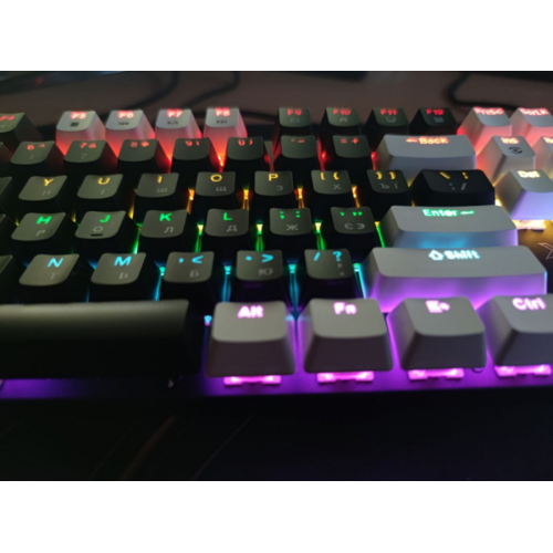 Дротова клавіатура від USB, з RGB підсвічуванням, XSTRIKE X-1010 / Механічна клавіатура для комп'ютера