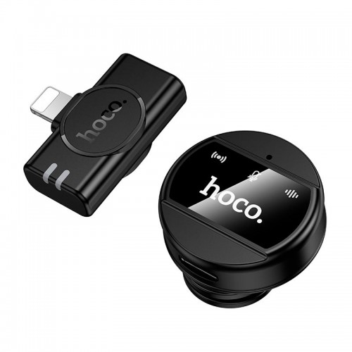 Бездротовий мікрофон петличний HOCO L21 2.4G з роз'ємом Lightning