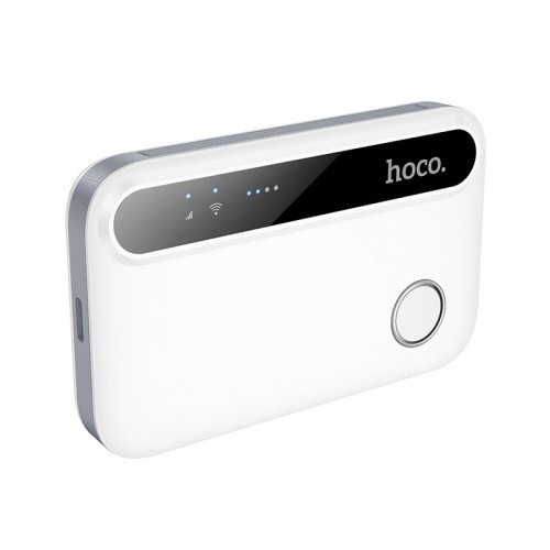 Портативний роутер 4G Wi-Fi модем HOCO HI41 (3G, 4G, Wi-Fi 6, 2100mAh, 150Mbps, 3h)