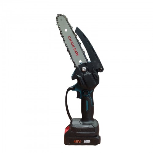 Акумуляторна ланцюгова міні-пила 6 inch Electric SAW в кейсі / 2 акумулятори + окуляри